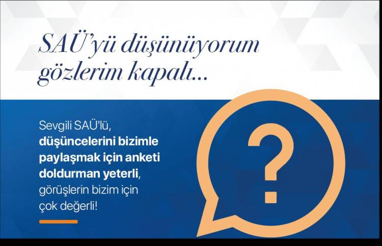 Memnuniyet Anketine Katılımınızı Bekliyoruz!